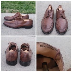 Vtg Mercanti Florentini Leather Dress Shoes Men's